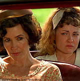 mama in car
